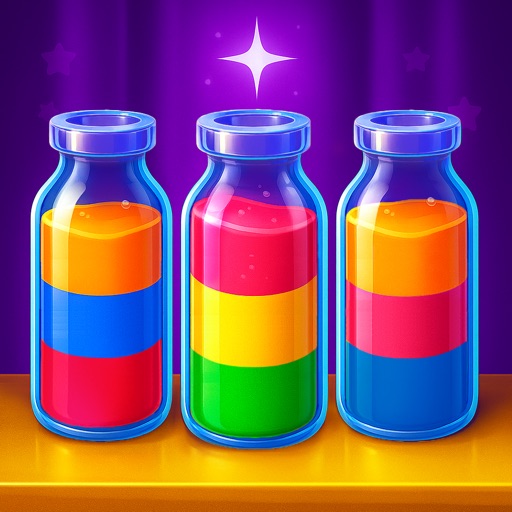 Magic Sort! triedenie farieb: Zábavný relax pre iOS
